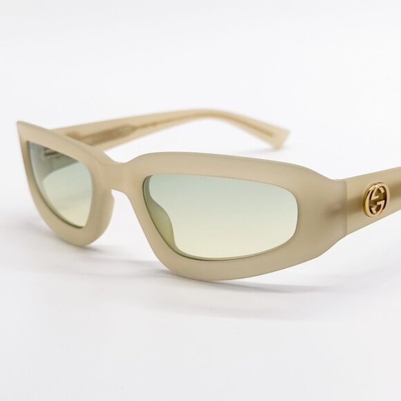 NEW GUCCI GG1787S 005 WOMEN WHITE BLUE SUNGLASSES GUCCI - Picture 7 of 10